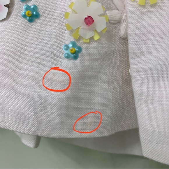 🟣J.Crew Linen Blend Embellished Peplum Tank Top - Picture 14 of 15